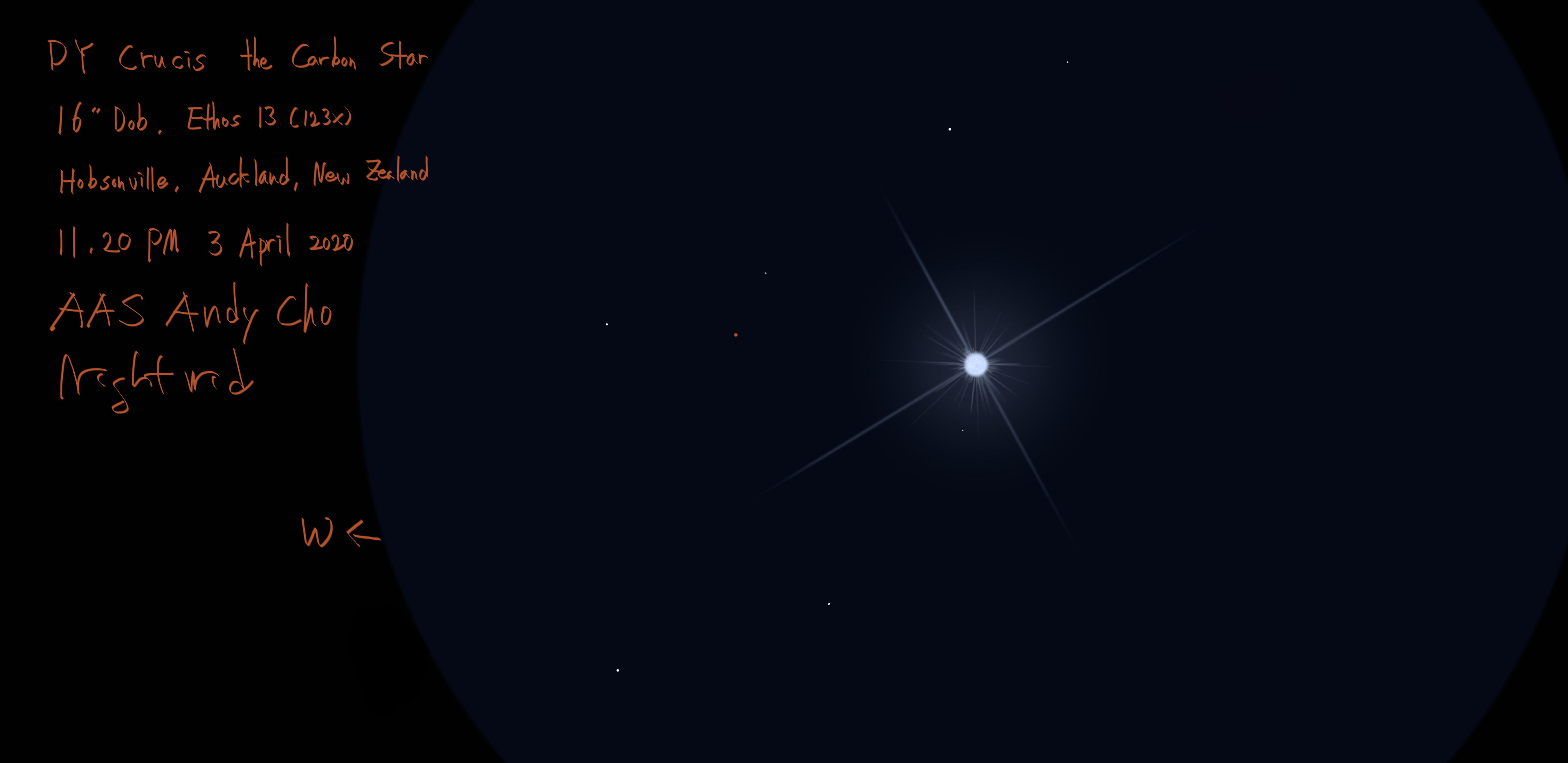 DY Crucis the Carbon star 3 April 2020.png